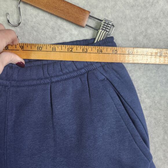 NEW Nike Club Graphic Lounge Shorts Sweats M Tall Navy Blue Big Swoosh Men's NWT - Picture 10 of 14